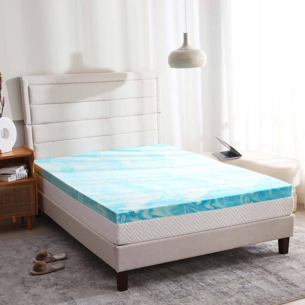 nue by Novaform Cool Comfort 3'' Gel Memory Foam Mattress Topper